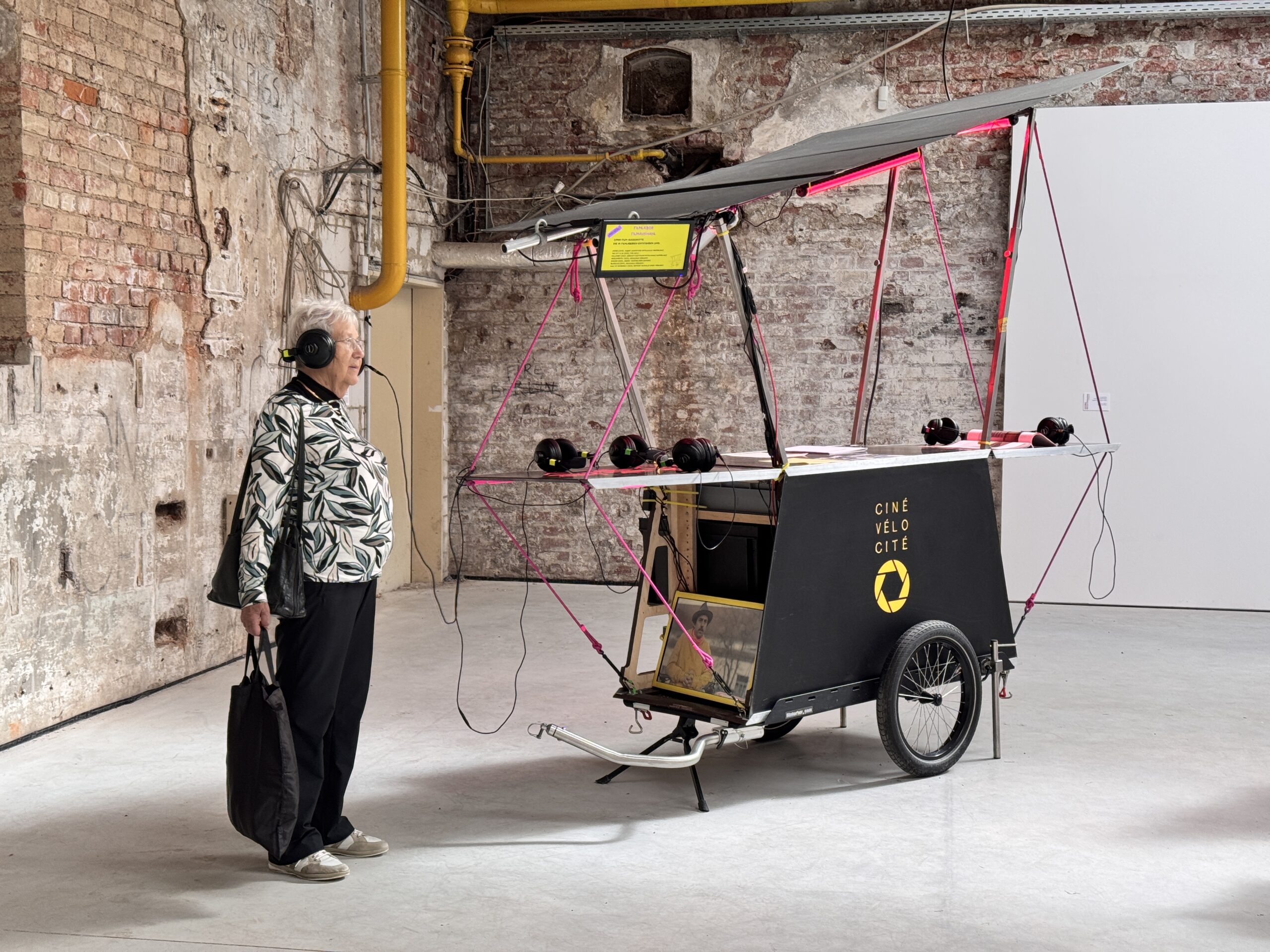 CINÉ VÉLO CITÉ : Georg Meistermann Stipendium Werkschau Halle12 Leipzig